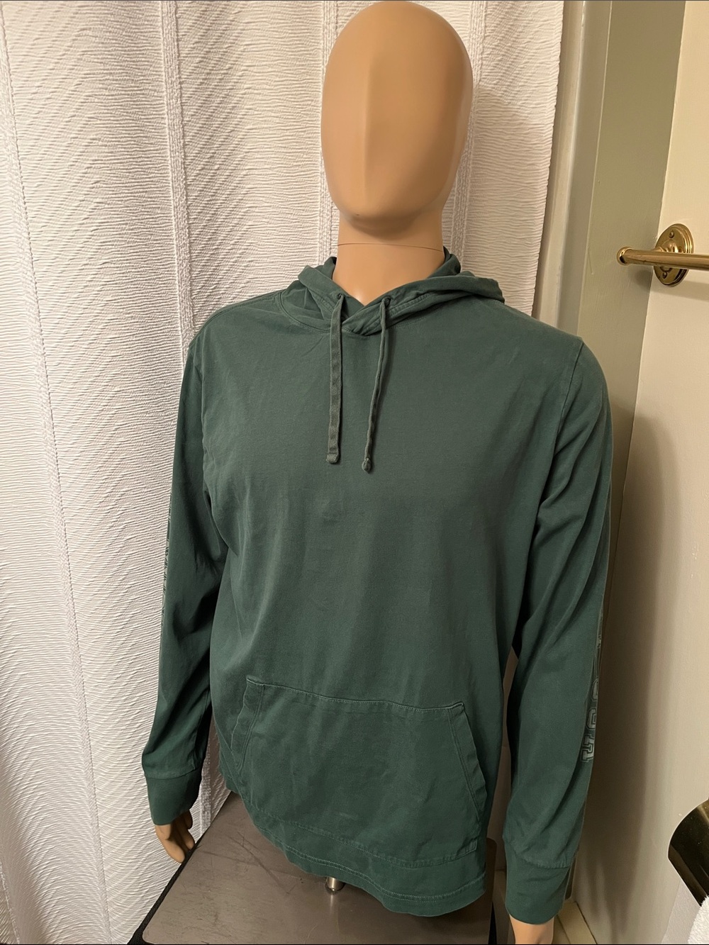 American Eagle Outfitters Forest Green Lightweight Hoodie